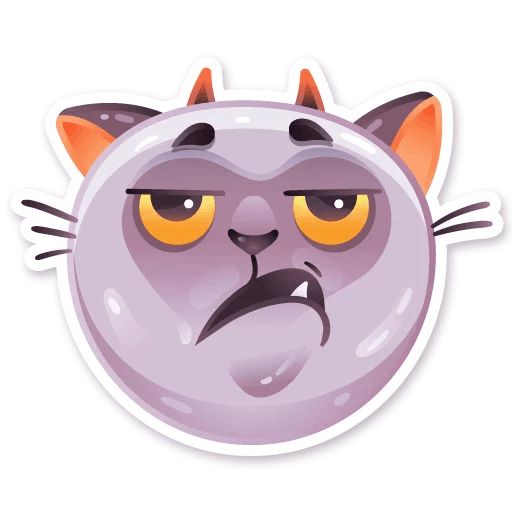Sticker «Hell cat-11»