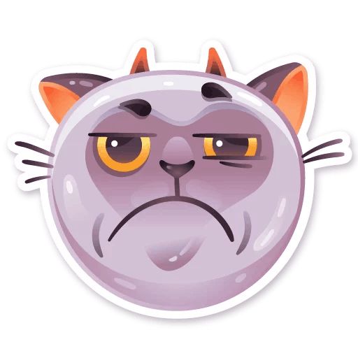 Sticker «Hell cat-2»