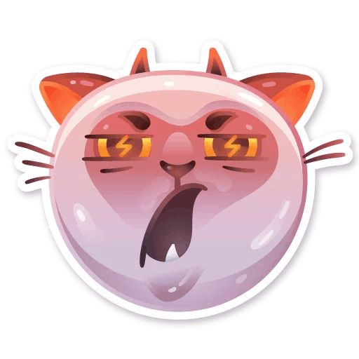 Sticker «Hell cat-4»