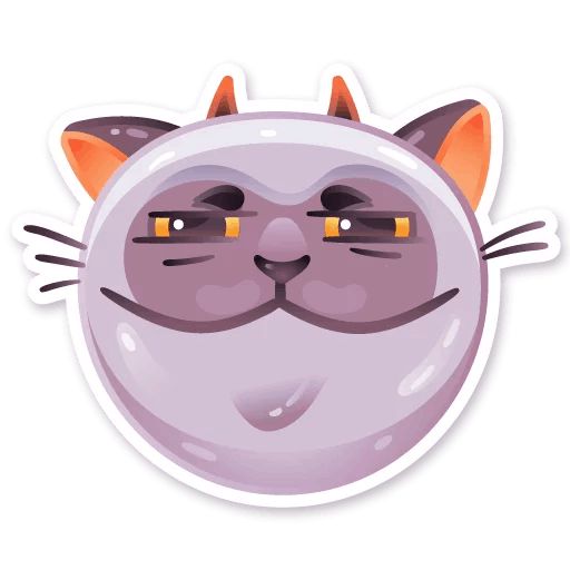 Sticker «Hell cat-6»