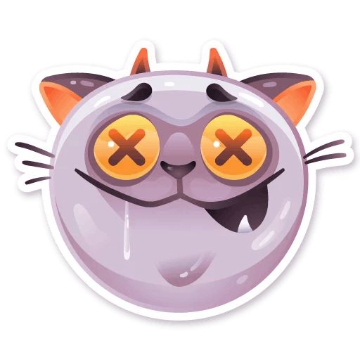 Sticker «Hell cat-7»