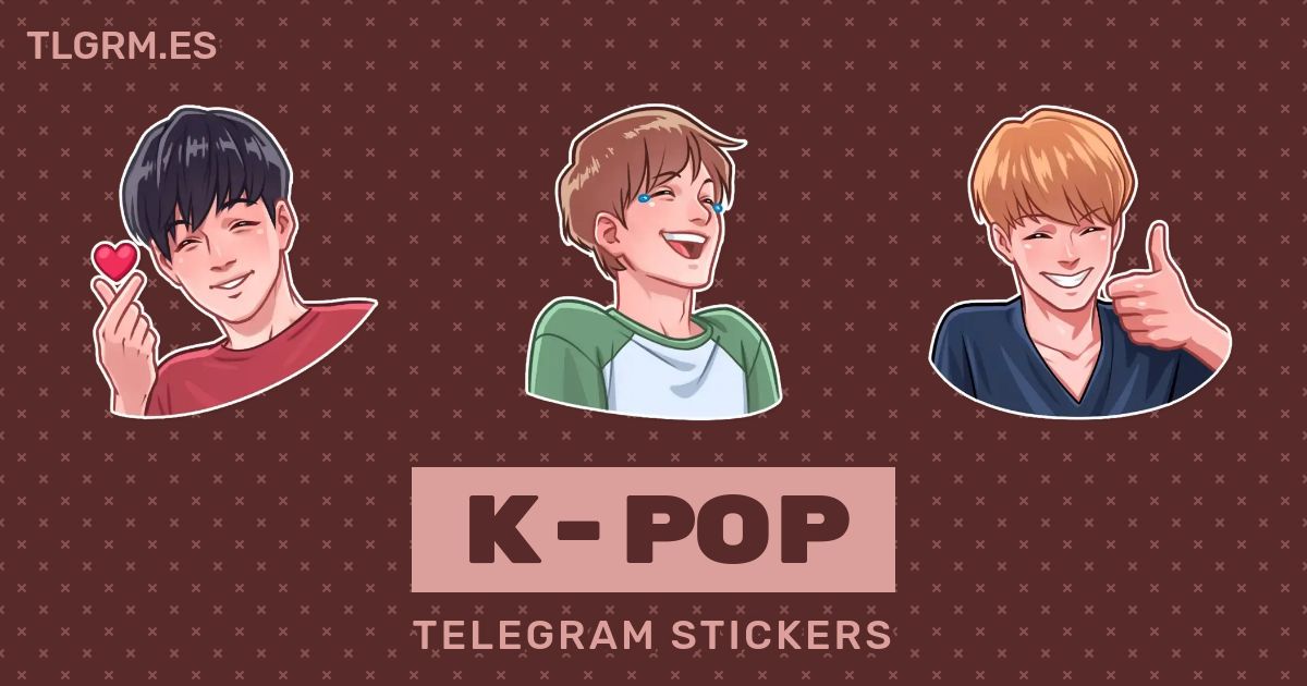 Pack De Stickers Para Telegram K Pop