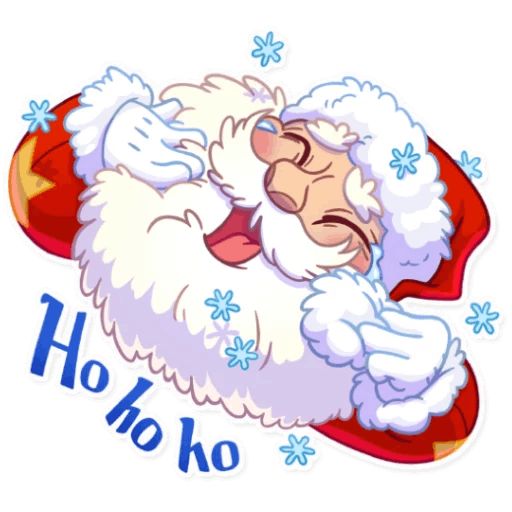 Sticker «Ho-ho-ho!-1»