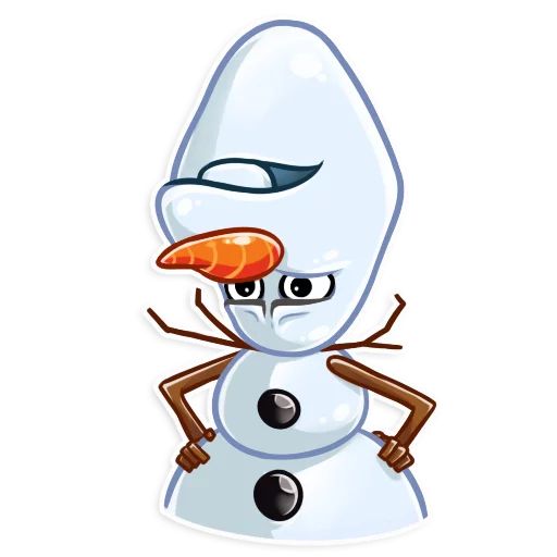 Sticker «Olaf-8»