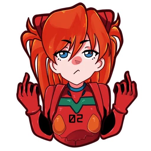 Sticker «Asuka-11»