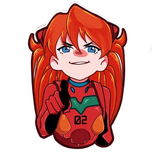 Sticker «Asuka-9»