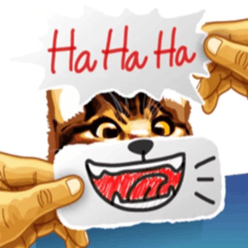 Sticker «Meme The Cat-10»