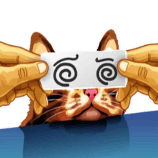 Sticker «Meme The Cat-2»
