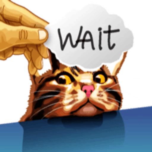 Sticker «Meme The Cat-7»