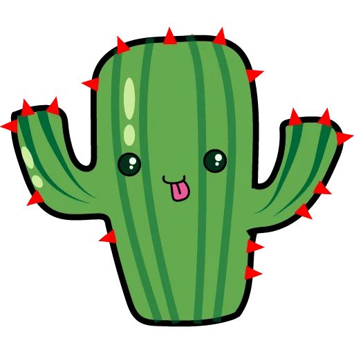 Sticker «Ollie Cactus-12»