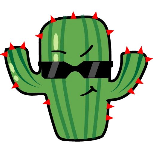 Sticker «Ollie Cactus-3»