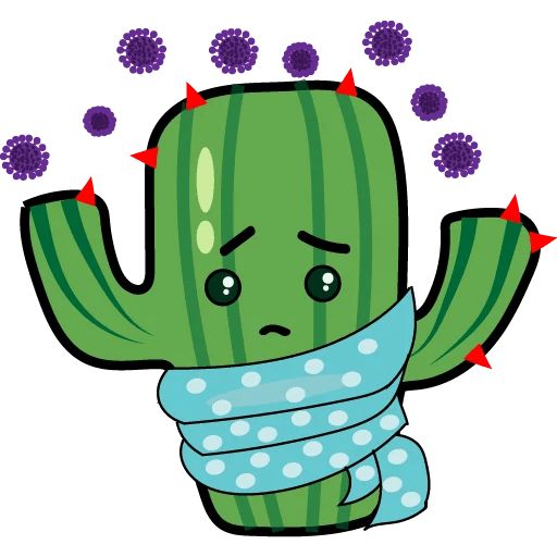 Sticker «Ollie Cactus-4»