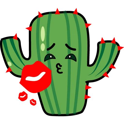 Sticker «Ollie Cactus-8»