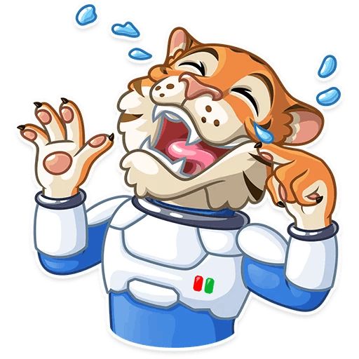 Sticker «Cosmic Tiger-1»
