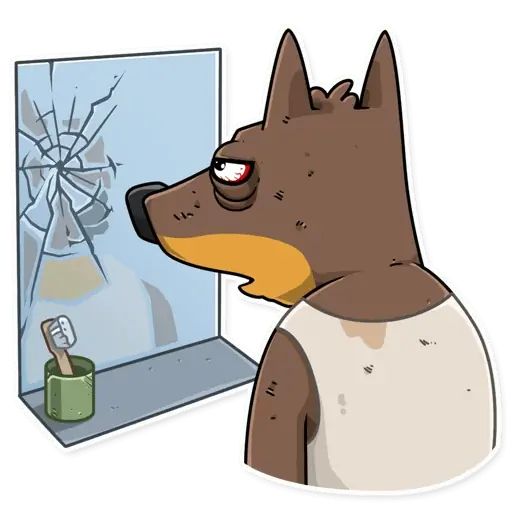 Sticker «Dobie The Spy-12»