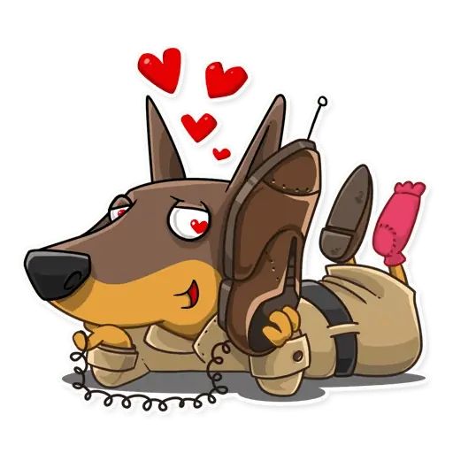 Sticker «Dobie The Spy-2»