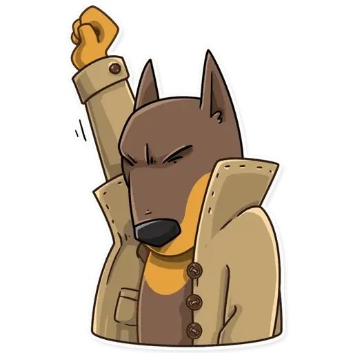 Sticker «Dobie The Spy-4»