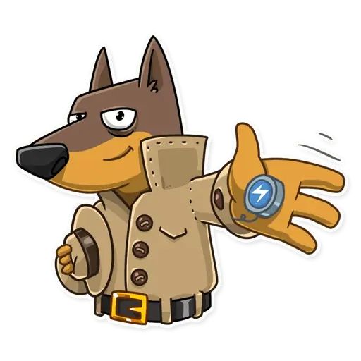 Sticker «Dobie The Spy-5»