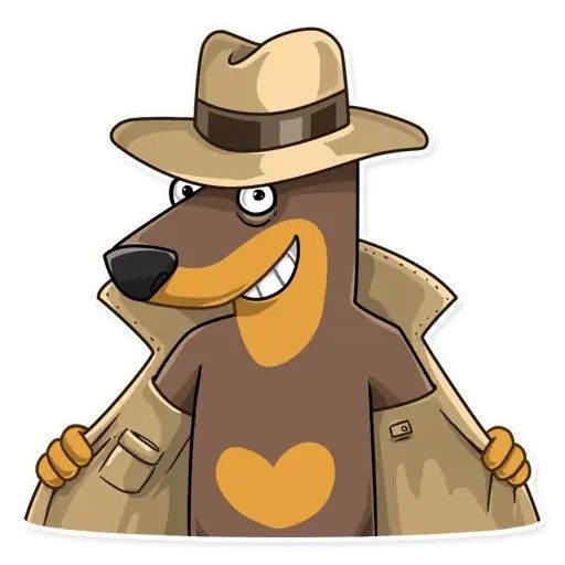 Sticker «Dobie The Spy-8»
