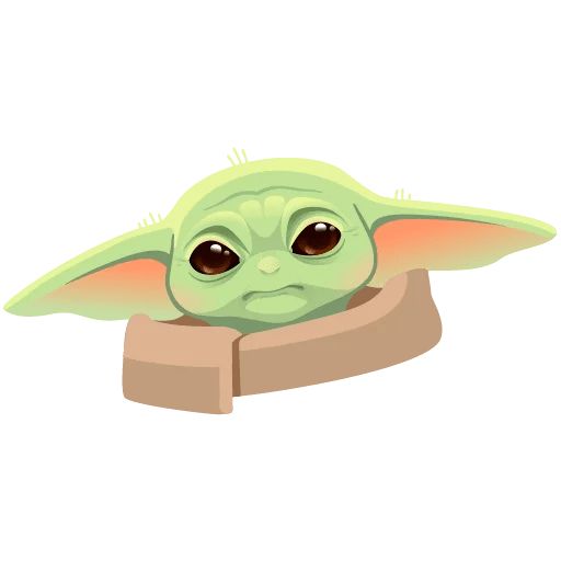 Sticker «Baby Yoda-1»