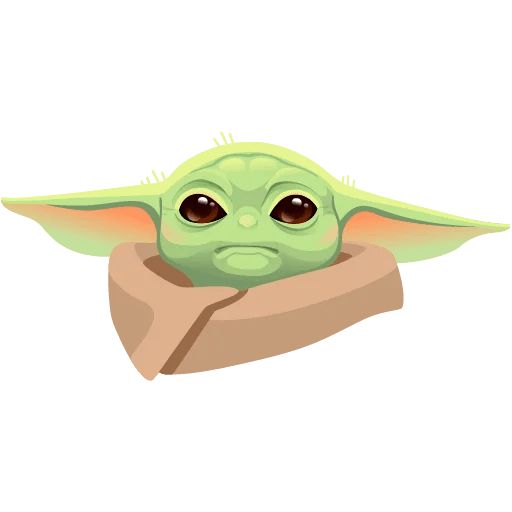 Sticker «Baby Yoda-2»