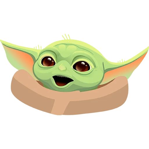 Sticker «Baby Yoda-3»