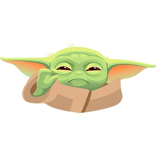 Sticker «Baby Yoda-6»