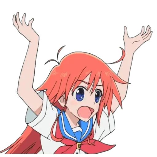 Sticker «Flip Flappers-6»