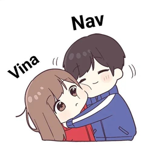 Sticker «Vina and Nav-1»