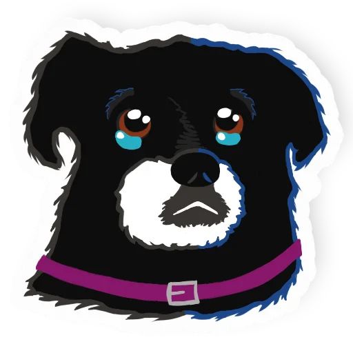 Sticker «Jenna The Dog-10»