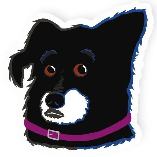 Sticker «Jenna The Dog-4»