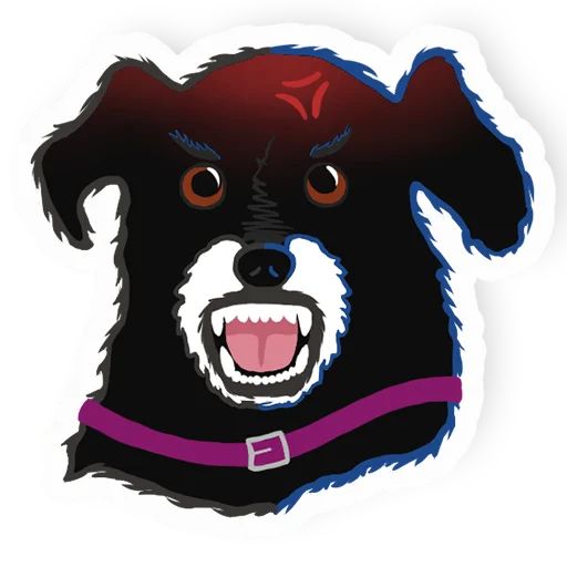 Sticker «Jenna The Dog-6»