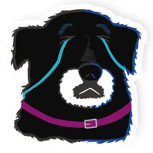 Sticker «Jenna The Dog-8»