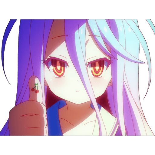 Sticker «No Game No Life-1»