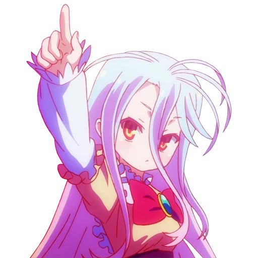 Sticker «No Game No Life-8»