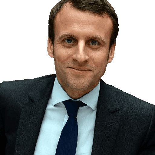Sticker «Emmanuel Macron-1»