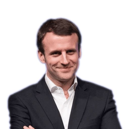 Sticker «Emmanuel Macron-10»