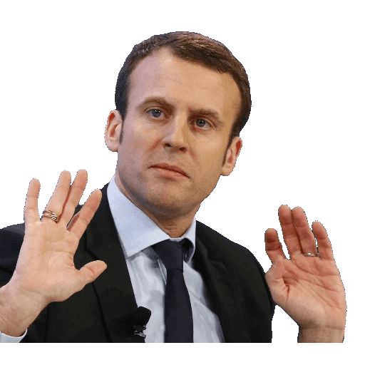 Sticker «Emmanuel Macron-2»