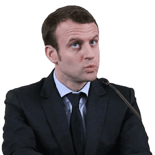 Sticker «Emmanuel Macron-4»