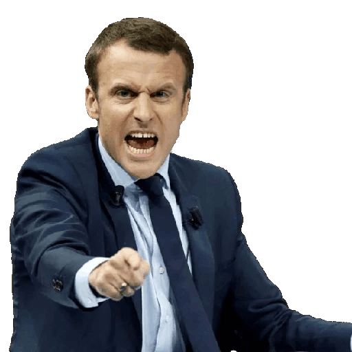 Sticker «Emmanuel Macron-5»