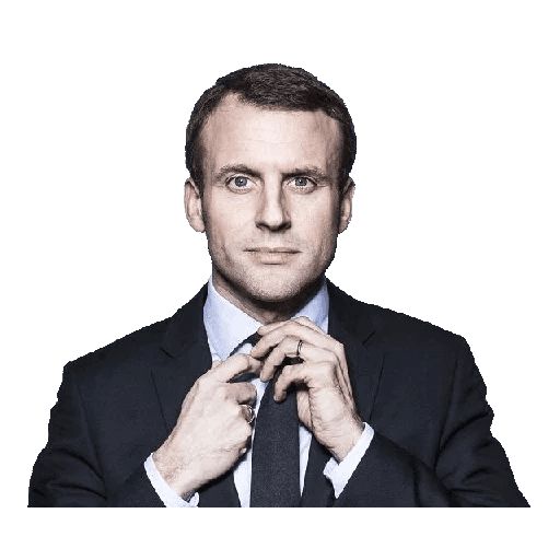 Sticker «Emmanuel Macron-6»