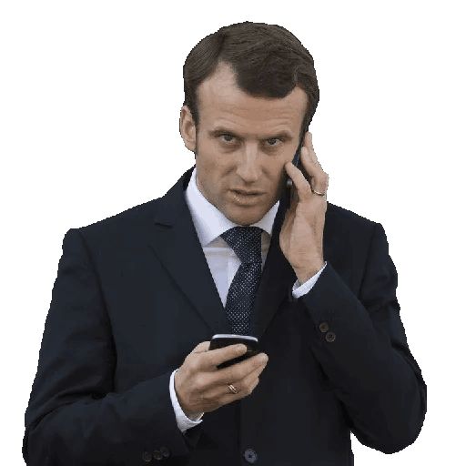 Sticker «Emmanuel Macron-9»