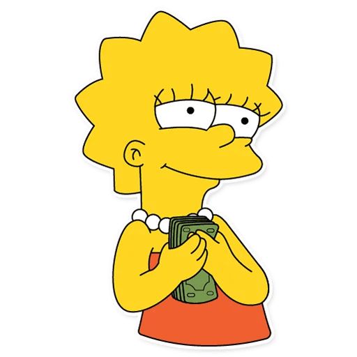 Sticker «Lisa Simpson-8»