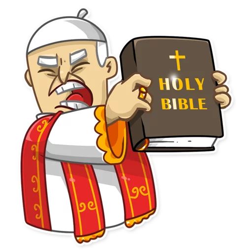 Sticker «Pope-12»