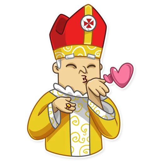 Sticker «Pope-2»