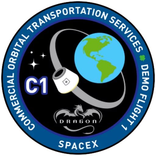 Sticker «SpaceX Mission Patches-1»