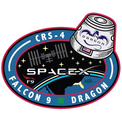 Sticker «SpaceX Mission Patches-11»