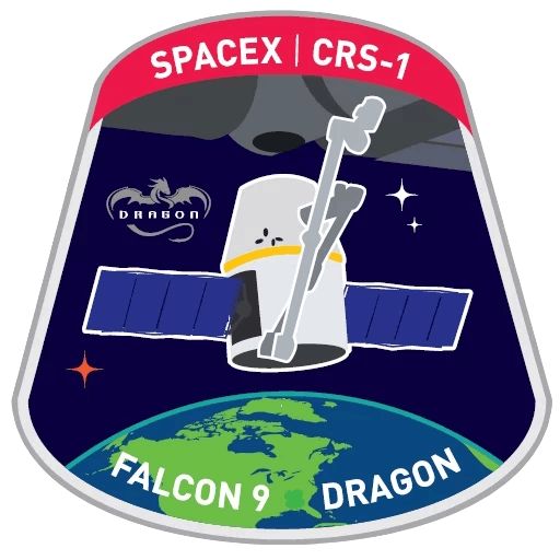 Sticker «SpaceX Mission Patches-3»