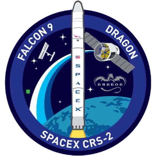 Sticker «SpaceX Mission Patches-4»