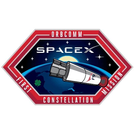 Sticker «SpaceX Mission Patches-8»